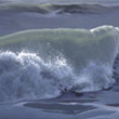 North Sea breaker II   |   2012   |   oil on canvas   |   17 x 84