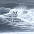 North Sea Swell  |  2012  |  oil on canvas  |  12 x 44 cm