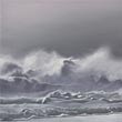 Wilde See  |  2014  |  Öl auf Leinwand  |  25 x 25 cm