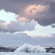 Morgen an der Nordsee   |  2012   |  Öl auf Leinwand   |  20 x 50 cm