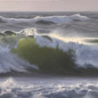 North Sea breakers II   |   2020    |  oil on canvas  |    20 x 45 cm