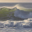 Wellen I   |   2020   |  Öl auf Leinwand  |   20 x 45 cm
