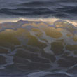North Sea wave II   |   2020  |  oil on canvas   |  20 x 45 cm