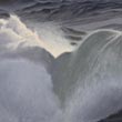 North Sea wave   |   2019  |  oil on canvas  |  40 x 80 cm