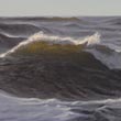 North Sea waves   |   2018  |  oil on canvas  |  20 x 40 cm
