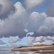 At the North Sea beach II   |   2018  |  oil on canvas  |  20 x 40 cm