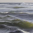 Nordsee IIII   |   2018  |  Öl auf Leinwand  |  30 x 30 cm